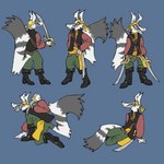 anthro bandanna boots bozerd clothing cutlass digitigrade female footwear hooved_digitigrade hooved_toes hooves kerchief knife melee_weapon pirate pirate_outfit pirates shoes size_difference skypirate smaller_female solo sword tizali weapon feralasar demon imp 1:1