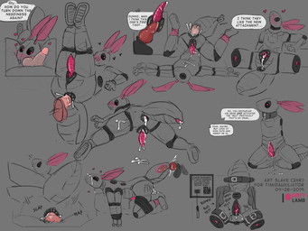 anal animal_genitalia arthropod_abdomen arthropod_abdomen_penetration bdsm bodily_fluids bondage bound brainwashing clothing cum cum_inside cum_while_penetrated detachable detachable_limbs dialogue duo footwear frogtied genital_fluids genital_slit genitals knot legs_tied machine male mind_control modular penetration public_use reprogramming rough_sex sex shoes slit_penetration slit_play solo_focus text conditional_dnp lustylamb arthropod insect lepidopteran moth robot absurd_res digital_drawing_(artwork) digital_media_(artwork) english_text hi_res