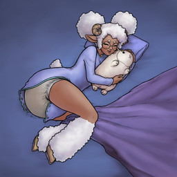 ageplay baby_bodysuit bedding blanket blush button_(fastener) button_pop clothing diaper diaper_under_clothing exposed_diaper eyes_closed eyewear feces female fur glasses holding_object holding_plushie hooves horn hug hugging_object hugging_plushie infantilism lying object_in_mouth on_side onesie pillow plushie pooping pushing roleplay sleep_pooping sleeping snapsuit soiled_diaper soiling soiling_diaper solo straining unclean_diaper used_diaper wardrobe_malfunction wool_(fur) floofnfluff june_(lavenderlamb) animal_humanoid bovid bovid_humanoid caprine caprine_humanoid humanoid mammal mammal_humanoid sheep sheep_humanoid absurd_res hi_res