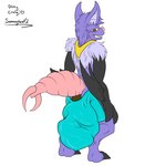 anthro big_bulge bottomwear bulge butt clothing detailed_bulge ears_up excessive_feces feces feces_pile grin hair hyper hyper_feces looking_back looking_over_shoulders male nervous nervous_smile paws pooping raised_tail rear_view sagging_pants shorts smile soiling soiling_bottomwear soiling_underwear solo tail tight_bottomwear tight_bulges tight_clothing tight_shorts tight_underwear wings conditional_dnp samagthrav2 nintendo pokemon craig_(zintal) generation_5_pokemon pokemon_(species) swoobat 1:1 hi_res