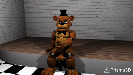 anthro balls balls_expansion big_balls big_penis bow_tie clothing erection expansion genital_expansion genitals glans hat headgear headwear huge_balls huge_penis hyper hyper_balls hyper_genitalia hyper_penis machine male masturbation nipples penis penis_expansion solo top_hat fazgrowthco five_nights_at_freddy's prisma3d scottgames freddy_(fnaf) animatronic bear mammal robot 16:9 3d_(artwork) 3d_animation animated digital_media_(artwork) no_sound short_playtime video widescreen
