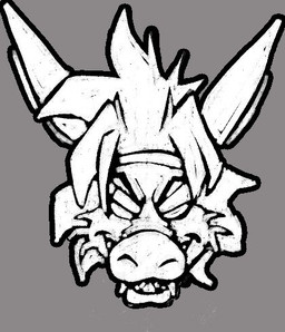 accessory anthro bat_ears bat_nose cheek_tuft eyes_closed facial_tuft fangs front_view grey_background hair headband headband_only leaf_nose male open_mouth pointy_ears simple_background snout solo teeth tuft scudmum maz_(scudmum) bat mammal megabat 2025 digital_drawing_(artwork) digital_media_(artwork) greyscale headshot_portrait low_res monochrome portrait sketch