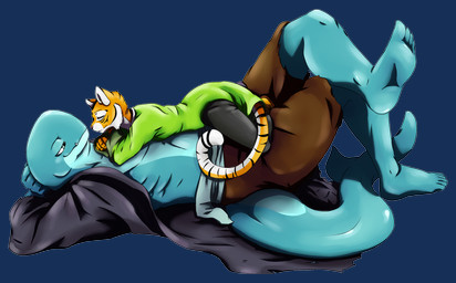anthro bath breasts bucket clothing container desktop duo dwarfism female fur glistening green_eyes larger_male male satisfied size_difference smaller_female smile stripes teeth fly-sky-high tales_of_the_ashes_(series) grimmoro_(character) lao_tian_(character) aquatic cetacean felid mammal pantherine physeteroid sperm_whale tiger toothed_whale whale 2016 alpha_channel hi_res