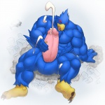 abs animal_genitalia anthro anthro_on_anthro balls beak biceps big_balls big_muscles big_penis biped blue_body blue_feathers bodily_fluids building city cum cum_on_leg cum_on_penis cumshot duo ejaculation erection eyes_closed feathers feet fur genital_fluids genitals huge_balls huge_muscles huge_penis humanoid_genitalia humanoid_penis hyper hyper_genitalia hyper_penis interspecies larger_male licking macro male masturbation muscular muscular_male non-mammal_balls nude orgasm orgasm_face pecs penile penile_masturbation penis pose sheath sitting size_difference solo_focus talons thick_penis toes tongue tongue_out ws nintendo star_fox falco_lombardi fox_mccloud avian bird canid canine fox mammal 1:1 hi_res