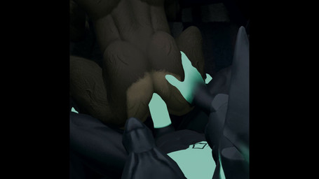 2_heads anal anal_penetration anthro anthro_on_anthro anthro_penetrated anthro_penetrating anthro_penetrating_anthro anthro_penetrating_male black_body black_fur brown_body brown_fur butt duo erection from_behind_position fur genitals glowing glowing_genitalia glowing_penis green_body green_fur hand_on_butt male male/male male_penetrated male_penetrating male_penetrating_anthro male_penetrating_male moan multi_head nude penetration penile penile_penetration penis penis_in_ass sex freedov3_(edward) sound_warning zanjideaf7_(modeler) epic_games european_mythology fortnite greek_mythology mythology cerberus_(fortnite) dire_(fortnite) canid canid_demon canine cerberus demon hellhound humanoid mammal mythological_canine mythological_creature werecanid werecanine werecreature werewolf 16:9 3d_(artwork) 3d_animation animated digital_media_(artwork) hi_res huge_filesize short_playtime sound video widescreen