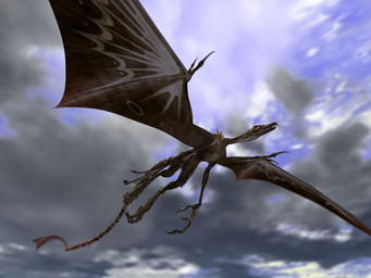 3_fingers 3_toes ambiguous_gender blue_sky claws cloud cloudy_sky day digitigrade feet feral fingers flying long_tail low-angle_view membrane_(anatomy) membranous_wings outside sky solo spread_wings tail toes wings deino_(artist) mythology dragon mythological_creature mythological_scalie scalie 2009 3d_(artwork) 4:3 autodesk_3ds_max_(artwork) digital_media_(artwork) full-length_portrait portrait