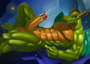 anthro barazoku bodily_fluids cum cum_on_abs cum_on_belly cum_on_body cum_on_own_penis cum_on_penis cum_on_self cum_string erection eyebrows facial_spikes feathered_wings feathers genital_fluids genitals gesture glans green_body hand_gesture horn humanoid_genitalia humanoid_penis jaw_spikes long_penis looking_at_viewer lying male muscular muscular_anthro muscular_arms muscular_male muscular_thighs nude on_back penis pointing pointing_at_penis solo spikes spikes_(anatomy) wings yellow_body kittikary activision mythology spyro_reignited_trilogy spyro_the_dragon jarvis_(spyro) rescued_dragons_(spyro) dragon mythological_creature mythological_scalie scalie 2020 digital_media_(artwork) full-length_portrait portrait