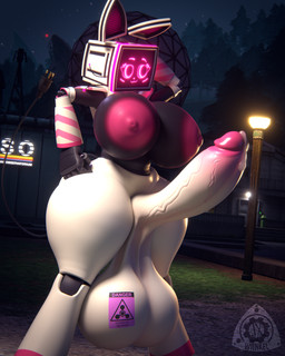 anthro areola balls big_areola big_balls big_breasts big_penis biped black_areola black_breasts bodily_fluids breasts cum curvy_figure electronics erection for_a_head genital_fluids genitals glans glistening glistening_areola glistening_balls glistening_breasts glistening_genitalia glistening_glans glistening_penis gynomorph huge_areola huge_balls huge_breasts huge_penis humanoid_genitalia humanoid_penis hyper hyper_balls hyper_genitalia intersex leaking_cum machine night nipples nude outside penis pink_areola pink_nipples saggy_balls screen screen_face solo stickers_on_body television vein veiny_penis white_balls white_thighs jxwankel voices_of_the_void kriska felid feline humanoid mammal object_head robot robot_humanoid screen_head tv_head 3d_(artwork) 4:5 digital_media_(artwork) hi_res watermark busty_boy_(lore)