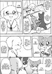 ayaka canid canine canis comic domestic_dog english_text feral husky kyappy mammal monochrome nordic_sled_dog semi-anthro shiba_inu shibeta spitz text