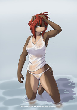 2015 camel_toe clothed clothing female hair jay_naylor mammal mustelid nipples otter panties red_(jay_naylor) red_hair shirt skimpy solo tank_top translucent transparent_clothing underwear wet
Rating: Questionable
Score: 64
User: ippiki_ookami
Date: January 31, 2015 2015 camel_toe clothed clothing female hair jay_naylor mammal mustelid nipples otter panties red_(jay_naylor) red_hair shirt skimpy solo tank_top translucent transparent_clothing underwear wet
Rating: Questionable
Score: 64
User: ippiki_ookami
Date: January 31, 2015
