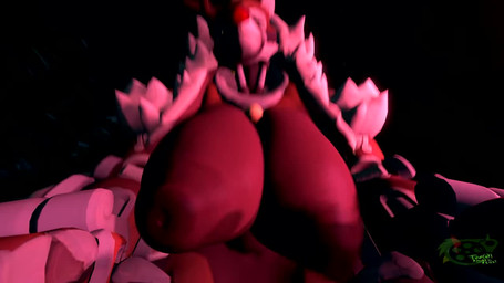 anthro bell big_breasts bouncing_breasts breasts campfire collar cowgirl_position dominant dominant_female duo female first_person_view from_front_position fur genitals hand_on_shoulders happy happy_sex horn huge_breasts hyper hyper_breasts large_female machine male male/female night nipples nude on_bottom on_top outside penetration penile penile_penetration rough_sex sex taur_penetrated vaginal vaginal_penetration vulva tezcatl-ayauhtli blizzard_entertainment overwatch orisa_(overwatch) reindeer_orisa_(overwatch) ambiguous_species deer deer_taur mammal mammal_taur new_world_deer new_world_deer_taur omnic reindeer robot taur 16:9 2023 3d_(artwork) 3d_animation animated digital_media_(artwork) high_framerate loop no_sound short_playtime source_filmmaker_(artwork) video widescreen