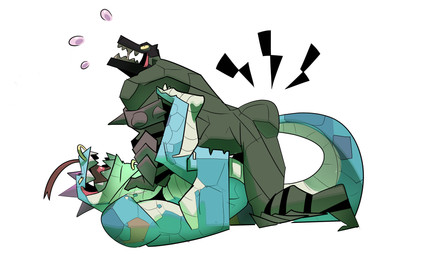 anal anal_penetration anthro anus arched_back armwear ass_up athletic athletic_anthro athletic_male balls_deep bent_over biceps big_muscles big_pecs big_tail bodily_fluids butt claws clothed clothed/nude clothing costume dominant duo facial_piercing fangs feet finger_claws fingers from_front_position full_body_view green_body green_scales green_skin hand_on_butt hand_on_chest hand_on_leg hand_on_pecs handwear intraspecies ladder_piercing looking_at_another looking_at_partner looking_pleasured looking_up looking_up_at_partner lying male male/male male_focus male_penetrated male_penetrating male_penetrating_male mask missionary_position mostly_nude multicolored_body multicolored_scales muscular muscular_anthro muscular_arms muscular_bottom muscular_male muscular_on_muscular muscular_thighs muscular_top mutual_anal mutual_anal_penetration mutual_penetration nose_piercing nose_ring nude on_back open_mouth open_smile orange_sclera partially_clothed pecs penetration penile penile_penetration penis_in_ass piercing pink_spikes prehensile_tongue presenting presenting_anus presenting_hindquarters raised_leg ring_piercing role_reversal rough_sex saliva scales septum_piercing septum_ring sex sharp_teeth shin_guards shocked side_view simple_background smile snout spikes spikes_(anatomy) spread_legs spreading surprise_sex tail tail_fetish tail_in_ass tail_insertion tail_play tail_sex teeth teeth_showing thrusting toe_claws toes tongue tongue_out ventral_scales wristband yellow_sclera galanartworks goat_(movie) mortal_kombat sony_corporation sony_pictures modo_olachenko reptile_(mortal_kombat) komodo_dragon lizard lizardman mammal monitor_lizard monster reptile saurian_(mortal_kombat) scalie absurd_res hi_res