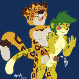 5_fingers anal anal_orgasm anal_penetration anthro athletic athletic_anthro athletic_male balls bite biting_lip biting_own_lip blush bodily_fluids cum cum_inside cum_on_object cum_while_penetrated duo ejaculation erection femboy fingers from_behind_position fur genital_fluids genitals hair hands-free humanoid_genitalia humanoid_penis male male/male male_penetrated male_penetrating male_penetrating_male markings mascot mexico muscular nude open_mouth orgasm penetration penile penile_penetration penis penis_in_ass self_bite sex simple_background smile south_africa spots tail teeth white_body white_fur wide_hipped_anthro wide_hipped_male world_cup legguflops fifa zakumi zayu zayu_(fifa) felid feline jaguar leopard mammal pantherine 1:1 2026 absurd_res alpha_channel digital_media_(artwork) hi_res