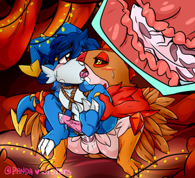 anal bodily_fluids bound genital_fluids genitals hair internal kissing lights male male/male penis precum sex pandasisters bandai_namco digimon mythology nintendo pokemon yami_the_veemon digimon_(species) dragon fanmon generation_6_pokemon hawlucha mythological_creature mythological_scalie pokemon_(species) reptile scalie veemon hi_res