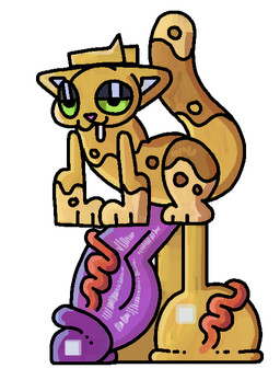 balls bedroom_eyes big_balls big_penis bodily_fluids butter dairy_products drooling feral food genitals glans huge_balls huge_penis humanoid_genitalia humanoid_penis hyper hyper_balls hyper_genitalia hyper_penis male mixels_(pixel_art) narrowed_eyes penis saliva seductive small_but_hung solo vein veiny_balls veiny_penis theenyface butters_(theenyface) domestic_cat felid feline felis mammal absurd_res hi_res
