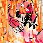 ambiguous_gender belly black_eyes claws feral fire open_mouth red_body sharp_teeth solo teeth white_belly yellow_sclera otiksimr nintendo pokemon generation_3_pokemon groudon legendary_pokemon pokemon_(species) 1:1 low_res