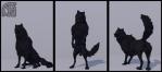 animal_genitalia anus backsack balls black_anus black_balls black_body black_claws black_fur black_nose black_pawpads black_sheath butt claws digitigrade fangs feral fully_sheathed fur genitals grey_background handpaw looking_at_viewer looking_back male multiple_poses open_mouth open_smile pawpads paws pose presenting presenting_anus presenting_balls presenting_genitalia presenting_hindquarters presenting_sheath raised_tail semi-anthro sheath simple_background sitting smile solo standing tail teeth cosmiclife romeo_(cosmiclife) canid canine canis mammal wolf 3d_(artwork) absurd_res digital_media_(artwork) hi_res pinup