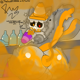 anthro anus balls big_butt biohazard_symbol blep blush bodily_fluids brown_fart_cloud burp_cloud burping butt drunk fanning_nose fart fart_cloud fart_fetish femboy fur genitals glistening glistening_butt grey_body hair hazard_symbol male nude simple_background solo substance_intoxication symbol tail tail_motion tailwag text tongue tongue_out traffic_cone freewaythecat freeway_(freewaythecat) domestic_cat felid feline felis mammal 1:1 digital_media_(artwork) hi_res