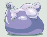ambiguous_gender belly big_belly feral huge_belly hyper hyper_belly immobile lying obese obese_ambiguous obese_feral on_front overweight overweight_ambiguous overweight_feral solo tail thick_thighs ウィンダム mythology nintendo pokemon dragon gastropod generation_6_pokemon goodra mollusk mythological_creature mythological_scalie pokemon_(species) scalie hi_res