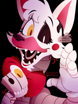 2_heads ambiguous_gender anthro duo female fur gesture looking_at_viewer machine male multi_head solo waving waving_at_viewer white_body white_fur mossys five_nights_at_freddy's five_nights_at_freddy's_2 scottgames mangle_(fnaf) animatronic canid canine fox mammal robot robot_anthro 2025 3:4 digital_media_(artwork) hi_res