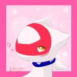 amber_eyes ambiguous_gender anthro anthrofied blush love pokemorph purring scarf solo drawingenatias lekisceon nintendo pokemon enatias fan_character generation_3_pokemon latias legendary_pokemon pokemon_(species) 1:1 icon