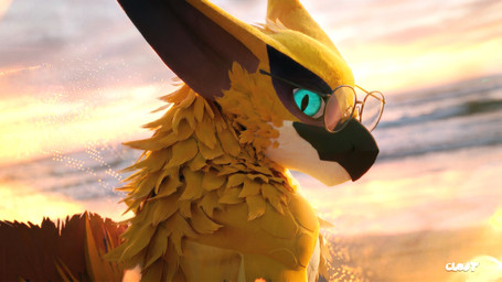 anthro blue_eyes eyewear glasses looking_at_viewer male photorealism realistic sea solo sunset water yellow_body cloutboixd capcom european_mythology monster_hunter mythology darkke_(darkkedusk) dragon flying_wyvern mythological_creature mythological_scalie nargacuga scalie western_dragon wyvern 16:9 3d_(artwork) blender_(artwork) digital_media_(artwork) hi_res portrait widescreen