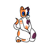 :3 anthro asymmetrical_coloring blep blue_eyes blush bodily_fluids dildo dipstick_tail eyes_closed female fur genital_fluids genitals half-closed_eyes hands_between_legs internal kneeling long_tail looking_pleasured markings mottled narrowed_eyes open_mouth orange_body orange_fur orgasm piebald pink_nose purple_body purple_fur pussy red_blush semi-anthro sex_toy simple_background smile solo tail tail_markings thick_thighs throbbing tongue tongue_out torogao vaginal vaginal_contractions vaginal_fluids vibrator white_background white_body white_fur theenyface capcom monster_hunter cally_(theenyface) calico_cat domestic_cat felid feline felis felyne lynian mammal palico 1:1 2022 2d_animation aliasing animated digital_media_(artwork) flat_colors loop motion_tweening no_sound pixel_(artwork) pixel_animation short_playtime webm