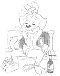 alcohol anthro bare_hands barefoot bed beverage bodily_fluids book breasts bubble clitoral clitoral_fingering clitoral_masturbation clitoris clothed clothing clothing_around_one_leg container cup drinking_glass drooling drunk drunk_bubble featureless_breasts feet female fingering flat_chested furniture genital_fluids genitals glass glass_container glass_cup humanoid_genitalia humanoid_vulva leg_markings markings masturbation on_bed panties panties_around_one_leg panties_down partially_clothed pillow saliva socks_(marking) solo spilled_drink substance_intoxication translucent translucent_clothing underwear underwear_around_one_leg underwear_down vaginal_fluids vulva wine wine_bottle wine_glass brainsister animaniacs fifty_shades_of_grey warner_brothers dot_warner inkblot mammal hi_res monochrome sketch