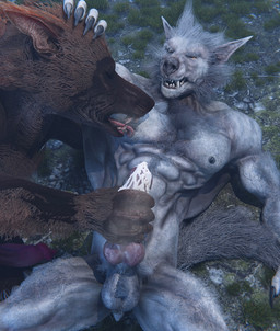 animal_genitalia animal_penis anthro canine_genitalia canine_penis duo ejaculation forest forest_background genitals handjob knot knotted_penis licking male male/male muscular muscular_anthro muscular_male nature nature_background nipple_fetish nipple_lick nipple_play nipples on_ground penile penis plant sex tongue tongue_out tree sneakyphox foirgairwolf_(modeler) fallout microsoft mythology blue_devil canid canine mammal mythological_canine mythological_creature werecanid werecanine werecreature werewolf 3d_(artwork) absurd_res blender_(artwork) digital_media_(artwork) hi_res
