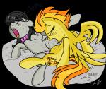 2015 ahegao alpha_channel bodily_fluids bow_(feature) bow_tie cutie_mark duo earth_pony equid equine eyes_closed feathered_wings feathers female female/female feral feral_on_feral friendship_is_magic genital_fluids genitals hair hasbro horse looking_pleasured mammal multicolored_hair my_little_pony mythological_creature mythological_equine mythology nude octavia_(mlp) open_mouth pegasus pony pussy sex shaking simple_background sorc spitfire_(mlp) spread_legs spreading sweat tongue transparent_background tribadism vaginal vaginal_fluids wings wonderbolts_(mlp) yellow_body yellow_feathers