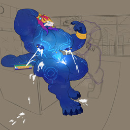 big_muscles bone chair city city_background cityscape duo eyewear furniture genitals glasses hair intersex lgbt_pride long_hair looking_at_another muscular muscular_intersex nails nipples office office_chair office_desk pawpads pecs pride_color_flag pride_colors sketchy skull skull_head vincian_pride_colors vulva wearing_glasses entitropy league_of_legends mythology riot_games tencent aurelion_sol_(lol) enti_orasia_(entitropy) dragon mythological_creature mythological_scalie scalie absurd_res hi_res sketch_page