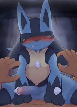 anal anal_orgasm anal_penetration anthro anthro_penetrated balls blue_body blue_fur blush bodily_fluids breasts cowgirl_position cum cum_in_ass cum_inside cum_while_penetrated duo ejaculation erection first_person_view foreskin from_front_position fur genital_fluids genitals hands-free human_on_anthro human_penetrating human_penetrating_anthro human_pov interspecies light-skinned_male light_body light_skin male male/male male_human male_penetrated male_penetrating male_penetrating_male male_pov nipples nude on_bottom on_top orgasm penetration penile penile_penetration penis penis_in_ass pokephilia sex tears yousan nintendo pokemon canid canine generation_4_pokemon human lucario mammal pokemon_(species) 2d_animation animated censored mosaic_censorship motion_tweening no_sound webm