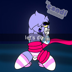 anthro femboy intersex let's_do_it male male/male maleherm sex candi_barr_artist candi_barr lagomorph leporid mammal rabbit 1:1