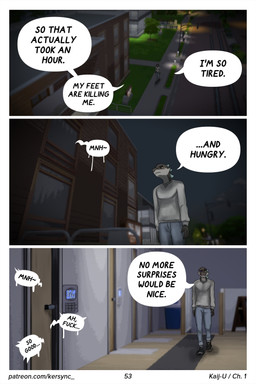 anthro car dialogue male moan motion_lines night sad text vehicle walking kersync godzilla_(series) toho zill_(kersync) zilla hybrid kaiju monster muto_(godzilla) 2025 2:3 absurd_res comic english_text hi_res multiple_scenes story url