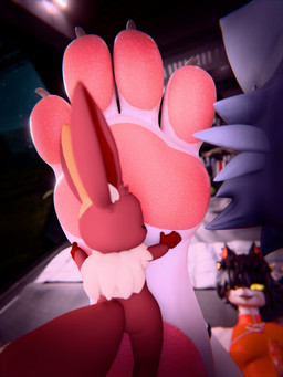 anthro black_hair brown_body brown_fur claws clothing duo erection extreme_size_difference feet foot_fetish foot_focus foot_on_face foot_play fur genitals grey_body grey_fur hair macro male male/male micro paws penis piercing size_difference smile toes underpaw white_body white_fur cynthiaacid valorlynz_(modeler) arknights dreamworks hypergryph nintendo pokemon puss_in_boots_(franchise) studio_montagne aak_(arknights) death_(puss_in_boots) canid canine canis domestic_cat eevee felid feline felis generation_1_pokemon mammal pokemon_(species) wolf 2025 3:4 3d_(artwork) absurd_res blender_(artwork) digital_media_(artwork) hi_res