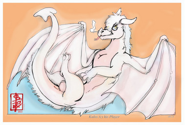 anus balls breath ears_back eyewear feral genitals glasses lying male mane non-mammal_balls on_back pivoted_ears simple_background solo spread_wings tongue tongue_out wearing_glasses wings fennec_(artist) european_mythology mythology kalos_(lawmonkey) dragon mythological_creature mythological_scalie scalie western_dragon digital_media_(artwork)