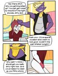 3:4 amped_toxtricity anthro anthrofied bottomless bottomwear bottomwear_down bulge clothed clothing comic covering covering_crotch dialogue dirty_talk duo eeveelution english_text fully_clothed fuze generation_6_pokemon generation_8_pokemon hi_res humiliation jockstrap kneeling male male/male navel nintendo pants pants_down partially_clothed pokemon pokemon_(species) pokemorph prince_(fuze) profanity shirt sylveon t-shirt text topwear toxtricity underwear