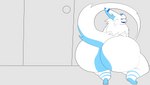 ambiguous_gender anthro big_butt butt crouching inside presenting presenting_hindquarters solo tail thick_thighs wide_hips skydragonnimbus_(artist) mythology nimbus_(skydragonnimbus) dragon mythological_creature mythological_scalie scalie sky_dragon absurd_res hi_res male_(lore)