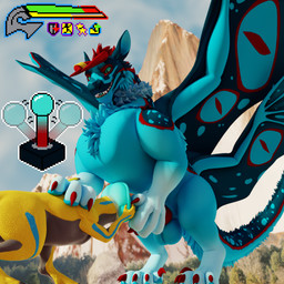 animal_genitalia animal_penis balls button_prompt cock_vore equine_genitalia equine_penis flared_penis genitals joystick knot male medial_ring penile penis quick_time_event size_difference videogame_ui vore wings ithanias_(artist) mythology haloren korthraan dragon felkin mythological_creature mythological_scalie scalie 1:1 3d_(artwork) absurd_res digital_media_(artwork) hi_res