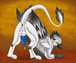 all_fours antok anus ass_up avian balls beak blue_eyes butt digitigrade erection feathered_crest feathered_wings feathers gryphon knot male morto paws penis precum presenting presenting_hindquarters raised_tail simple_background solo tongue wings
Rating: Explicit
Score: 7
User: ShadowCaster
Date: February 14, 2015 all_fours antok anus ass_up avian balls beak blue_eyes butt digitigrade erection feathered_crest feathered_wings feathers gryphon knot male morto paws penis precum presenting presenting_hindquarters raised_tail simple_background solo tongue wings
Rating: Explicit
Score: 7
User: ShadowCaster
Date: February 14, 2015