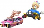 :d baby blush car cart clothed clothing crown dress driving duo female gloves hair handwear happy headgear inside_car inside_vehicle kart looking_at_viewer motor_vehicle not_furry open_mouth princess raised_arm royalty size_difference smile smoke tongue toony_car vehicle wings young unknown_artist mario_bros mario_kart nintendo baby_rosalina pink_gold_peach human mammal 2014 grandfathered_content official_art