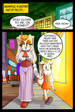 anthro biped city detailed_background female front_view hair outside speech_bubble text young young_anthro dexstar sega sonic_the_hedgehog_(series) cream_the_rabbit vanilla_the_rabbit lagomorph leporid mammal rabbit 2:3 comic digital_media_(artwork) english_text hi_res daughter_(lore) mother_(lore) mother_and_child_(lore) mother_and_daughter_(lore) parent_(lore) parent_and_child_(lore) parent_and_daughter_(lore)