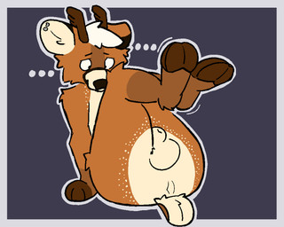 animal_genitalia anthro antlers anus balls biped brown_body brown_fur brown_tail butt cloven_hooves countershading ear_piercing fingers fully_sheathed fur genitals hair hooved_fingers hooved_toes hooves horn male male_anthro markings nude piercing presenting presenting_anus presenting_balls presenting_hindquarters sheath solo spots spotted_body spotted_fur tail tan_body tan_countershading unguligrade white_body white_fur white_hair worried worried_face worried_look oliverracc venny_venado deer mammal 2025 5:4 digital_drawing_(artwork) digital_media_(artwork) hi_res