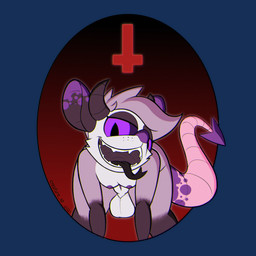 animal_genitalia anthro balls biped breasts cross forked_tongue front_view genitals gloves_(marking) gynomorph horn intersex inverted_cross leaning leaning_forward leg_markings markings nipples open_mouth purple_nipples purple_sclera sheath simple_background socks_(marking) solo spade_tail tail teeth tongue tongue_out transparent_background creature_sp spade_(creature_sp) american_opossum demon hybrid mammal marsupial 1:1 alpha_channel hi_res trans_(lore) trans_woman_(lore)
