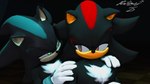 annoyed anthro black_body chest_tuft duo glowing glowing_eyes green_eyes hands_on_shoulders male male_focus red_eyes red_stripes stripes tuft domizoni sega sonic_the_hedgehog_(series) mephiles_the_dark shadow_the_hedgehog eulipotyphlan hedgehog mammal 16:9 2025 3d_(artwork) digital_media_(artwork) hi_res source_filmmaker_(artwork) widescreen