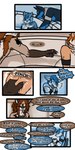 1:2 2019 anthro biped canid cobalt_(tatsuchan18) collar comic detailed_background dialogue english_text fur group hair hi_res male mammal onomatopoeia open_mouth sitting sound_effects spade_(tatsuchan18) spades_(suit) speech_bubble standing suit_symbol tatsuchan18 text trio