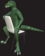 4_fingers 4_toes anthro biped blue_eyes chair claws dewclaw digitigrade feet finger_claws fingers furniture green_body green_scales hand_on_knee hand_on_leg male nude scales sharp_teeth sickle_claw simple_background sitting solo straddling straddling_chair teeth toe_claws toes blackxeno_(artist) dinosaur dromaeosaurid prehistoric_species reptile scalie theropod velociraptor 3d_(artwork) 3d_animation animated digital_media_(artwork) no_sound short_playtime webm