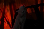 ambiguous_gender anthro black_nose blood bodily_fluids broken_glass car car_crash crash dark_nose feral fire forest_fire fur glass natural_disaster snout solo vehicle vehicle_crash year aviator canid canine canis domestic_dog mammal 2012 3:2 dark_theme signature