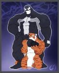 abs alien anthro balls biceps big_muscles big_penis black_body black_penis blue_background erection feline fellatio flaccid fondling fur gay grin gs huge_penis kneeling male mammal marvel muscles nude oral oral_sex orange_body orange_fur pecs penis plain_background pose sex sharp_teeth smile standing symbiote teeth thick_penis tiger uncut venom_(spider-man) white_fur white_penis
Rating: Explicit
Score: 6
User: unforget
Date: March 15, 2014