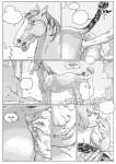 anatomically_correct anatomically_correct_anus anatomically_correct_genitalia anatomically_correct_pussy animal_genitalia animal_pussy anus bestiality bodily_fluids body_part_in_pussy border braided_hair butt comic dialogue dock_(anatomy) duo empty_speech_bubble english_text equid equine equine_anus equine_genitalia equine_pussy erection female female_on_human feral fisting furronika genital_fluids genitals greyscale hair hi_res horse human human_on_feral humanoid_genitalia humanoid_penis interspecies larger_female larger_feral male male/female male_on_feral mammal monochrome nude penetration penis puffy_anus pussy raised_tail sex size_difference small_dom_big_sub smaller_human smaller_male speech_bubble tail text vaginal vaginal_fisting vaginal_fluids white_border